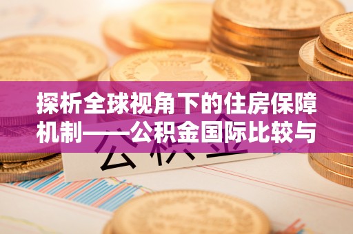 武宁探析全球视角下的住房保障机制——公积金国际比较与启示
