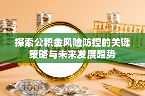 武宁探索公积金风险防控的关键策略与未来发展趋势
