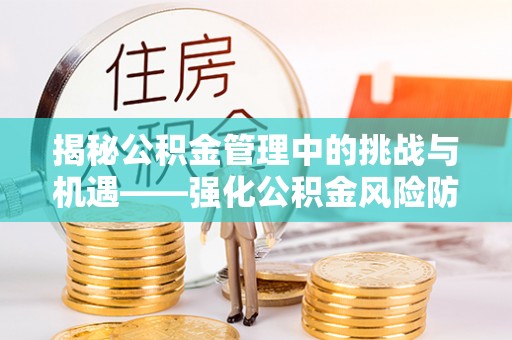 武宁揭秘公积金管理中的挑战与机遇——强化公积金风险防控的多维策略