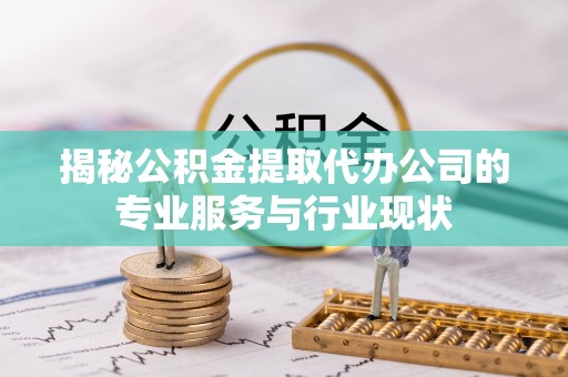 武宁揭秘公积金提取代办公司的专业服务与行业现状