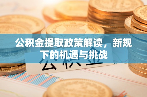 武宁公积金提取政策解读，新规下的机遇与挑战