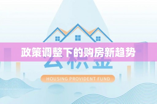 武宁政策调整下的购房新趋势