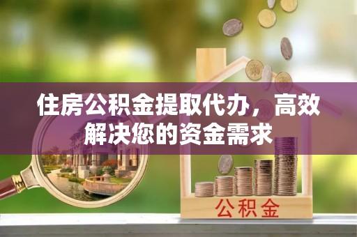 武宁住房公积金提取代办，高效解决您的资金需求