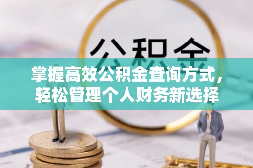 武宁掌握高效公积金查询方式，轻松管理个人财务新选择
