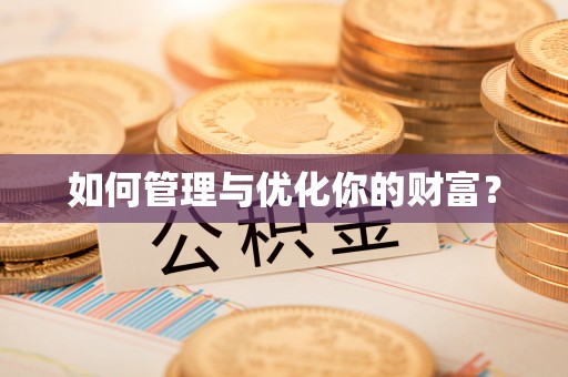 武宁如何管理与优化你的财富？