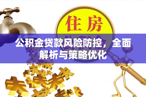 武宁公积金贷款风险防控，全面解析与策略优化