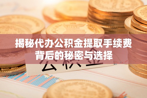 武宁揭秘代办公积金提取手续费背后的秘密与选择