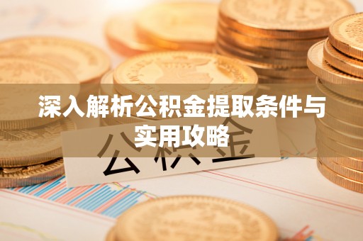 武宁深入解析公积金提取条件与实用攻略