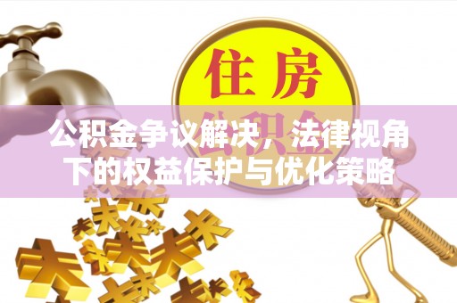 武宁公积金争议解决，法律视角下的权益保护与优化策略