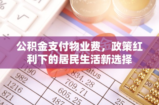 武宁公积金支付物业费，政策红利下的居民生活新选择