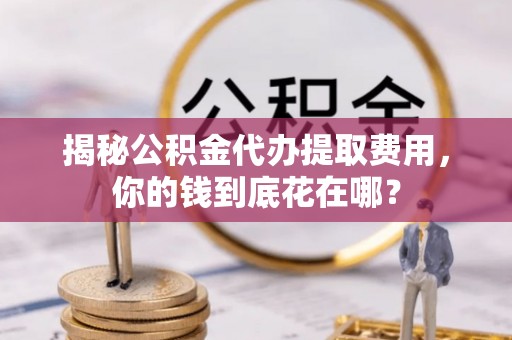 武宁揭秘公积金代办提取费用，你的钱到底花在哪？