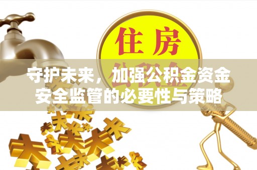 武宁守护未来，加强公积金资金安全监管的必要性与策略