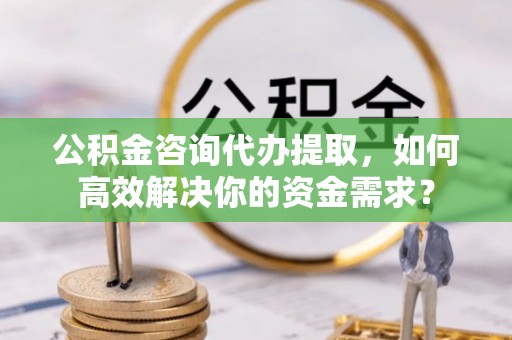 武宁公积金咨询代办提取，如何高效解决你的资金需求？