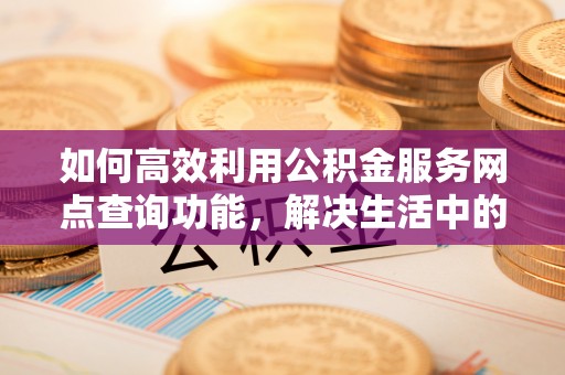 武宁如何高效利用公积金服务网点查询功能，解决生活中的资金难题