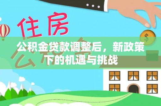 武宁公积金贷款调整后，新政策下的机遇与挑战