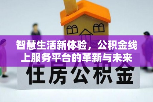 武宁智慧生活新体验，公积金线上服务平台的革新与未来