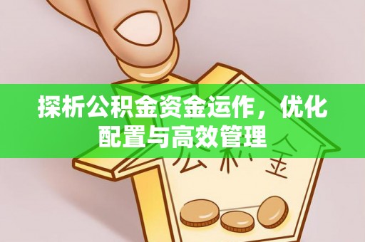 武宁探析公积金资金运作，优化配置与高效管理