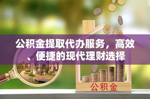 武宁公积金提取代办服务，高效、便捷的现代理财选择