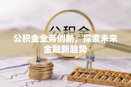 武宁公积金业务创新，探索未来金融新趋势